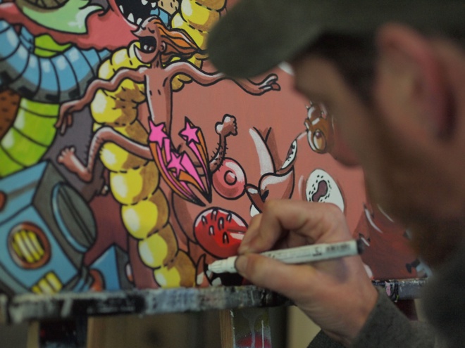 Exposition du 17 au 27 janvier : YANN LE BORGNE présente Big Doodle Exposition du 17 au 27 janvier : YANN LE BORGNE présente Big Doodle