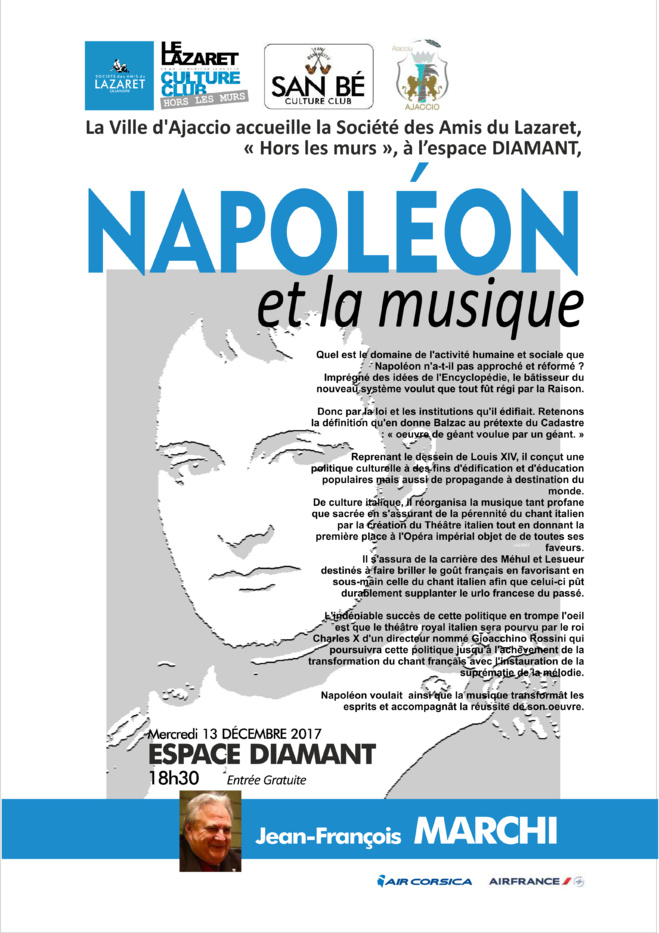 Conférence : Napoléon et la musique