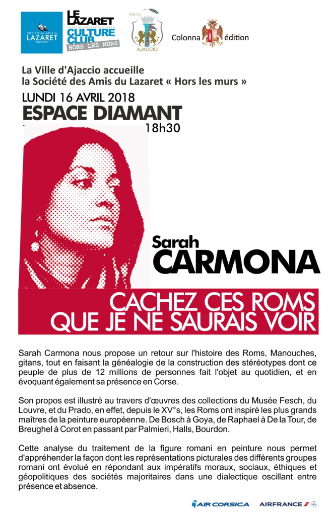 Conférence de Sarah Carmona Conférence de Sarah Carmona
