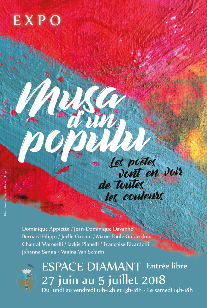 Exposition Musa d'un populu. Les poètes en voient de toutes les couleurs ! Exposition Musa d'un populu. Les poètes en voient de toutes les couleurs !