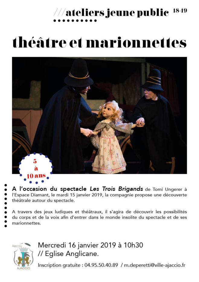 Atelier autour du spectacle "les 3 brigands" Atelier autour du spectacle "les 3 brigands"