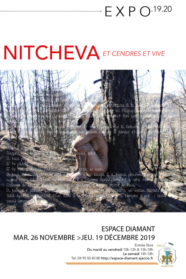 Exposition/ Et cendres et vive - Nitcheva Exposition/ Et cendres et vive - Nitcheva