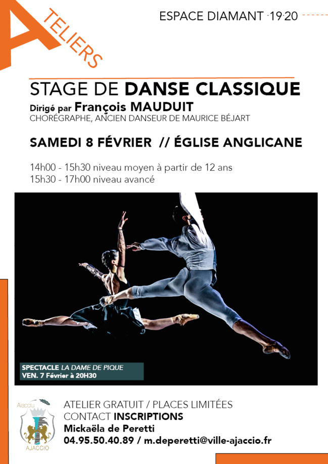 Stage de danse classique ! Stage de danse classique !
