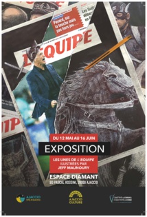 Exposition "jeff Maunoury habille l'Equipe Exposition "jeff Maunoury habille l'Equipe