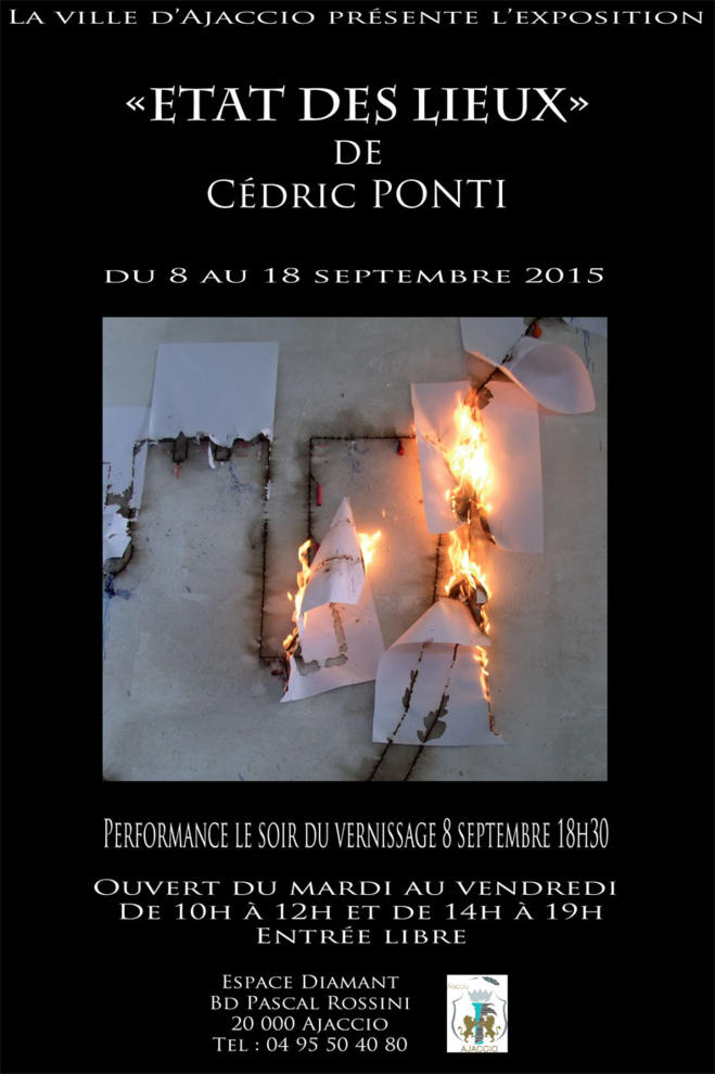 Exposition "Etat des lieux" De Cédric PONTI Exposition "Etat des lieux" De Cédric PONTI