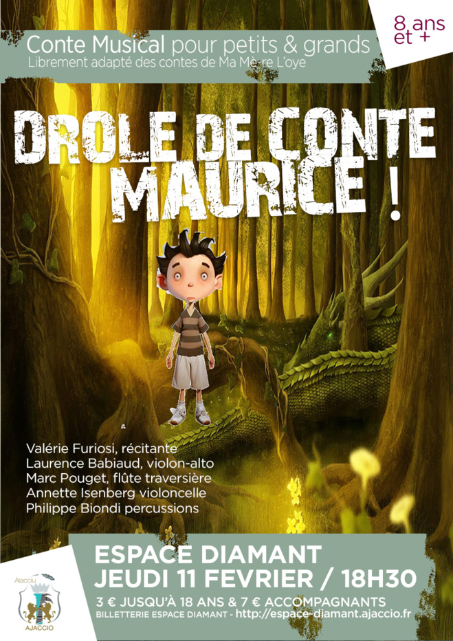 Jeudi 11 février Drôle de conte, Maurice ! Jeudi 11 février Drôle de conte, Maurice !