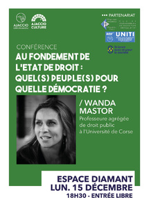 Conférence de Wanda Mastor Conférence de Wanda Mastor