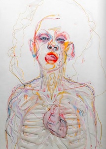 Exposition / Jacqueline Desanti - Traits frissonés