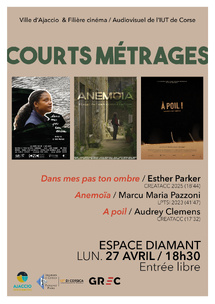 Projection de cours métrages