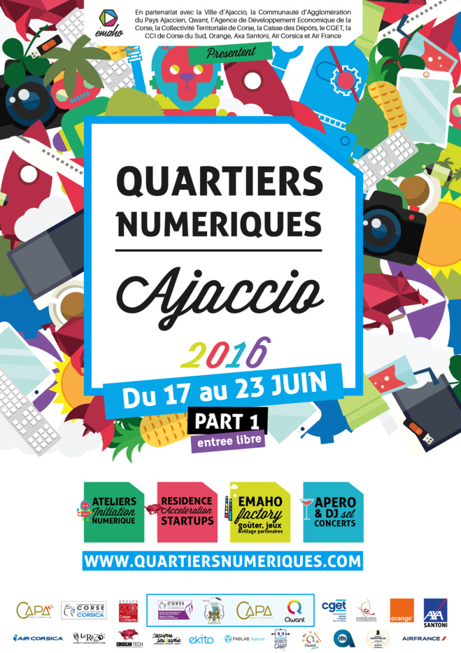 QUARTIERS NUMERIQUES DU 17 AU 23 JUIN : ATELIERS QUARTIERS NUMERIQUES DU 17 AU 23 JUIN : ATELIERS
