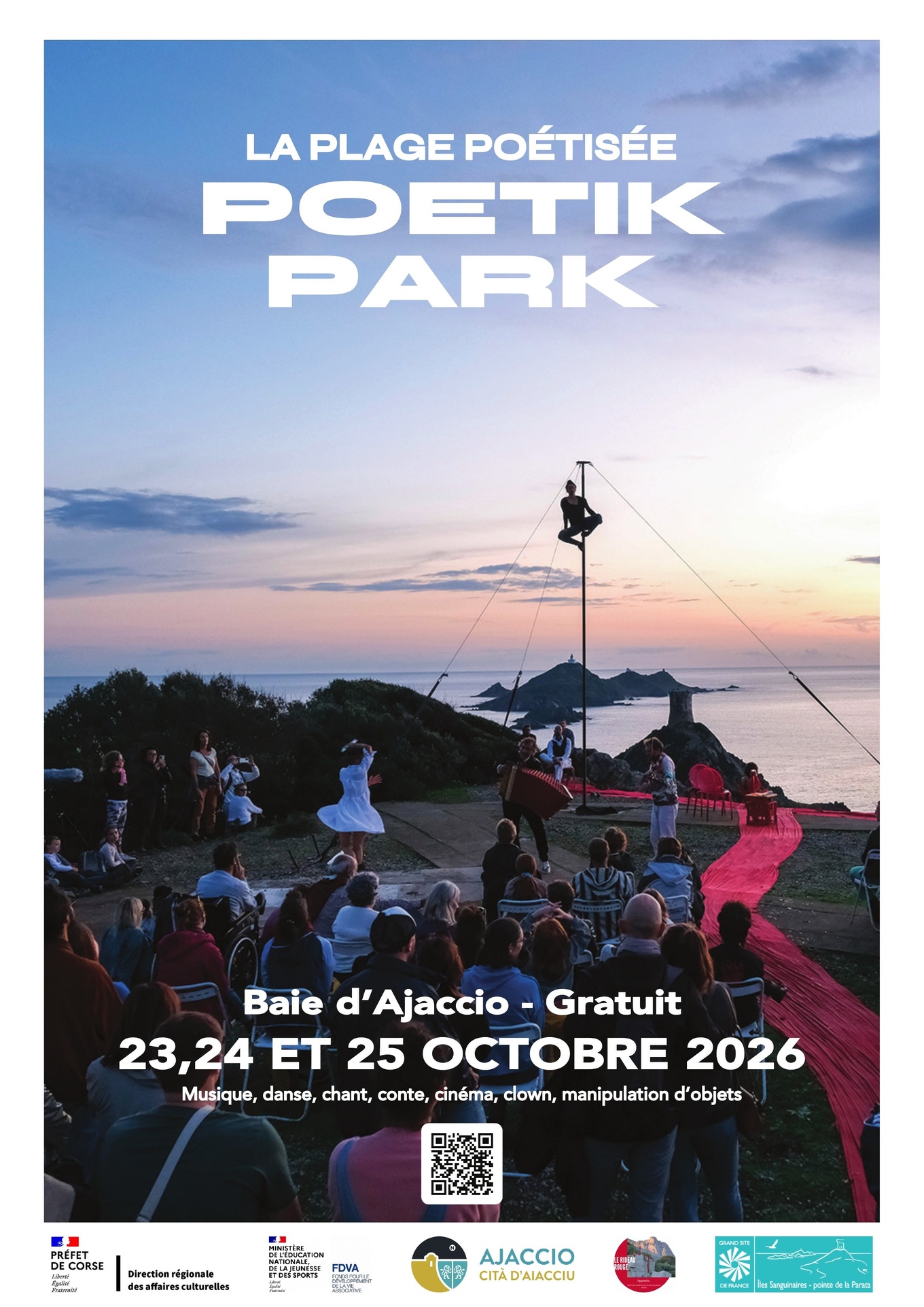 Poetik Park, la plage poétisée