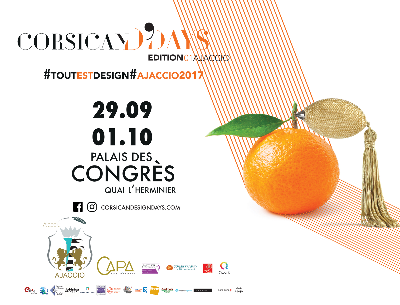 Festival : 1ère édition des "Corsican Design Days" au Palais des Congrès