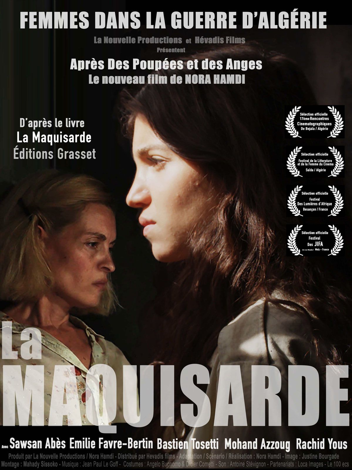 Cinéma / "La bataille d'Alger" -  "La Maquisarde"