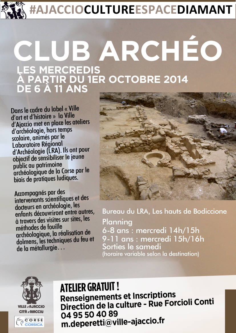 Atelier "Club Archéo"