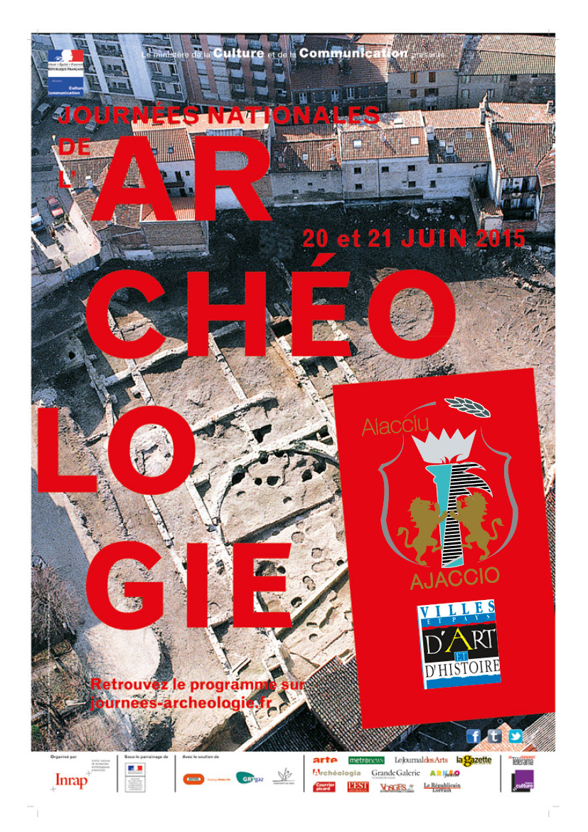 20 & 21 juin, Les Journées Nationales de  l'Archéologie sur le site de la Parata