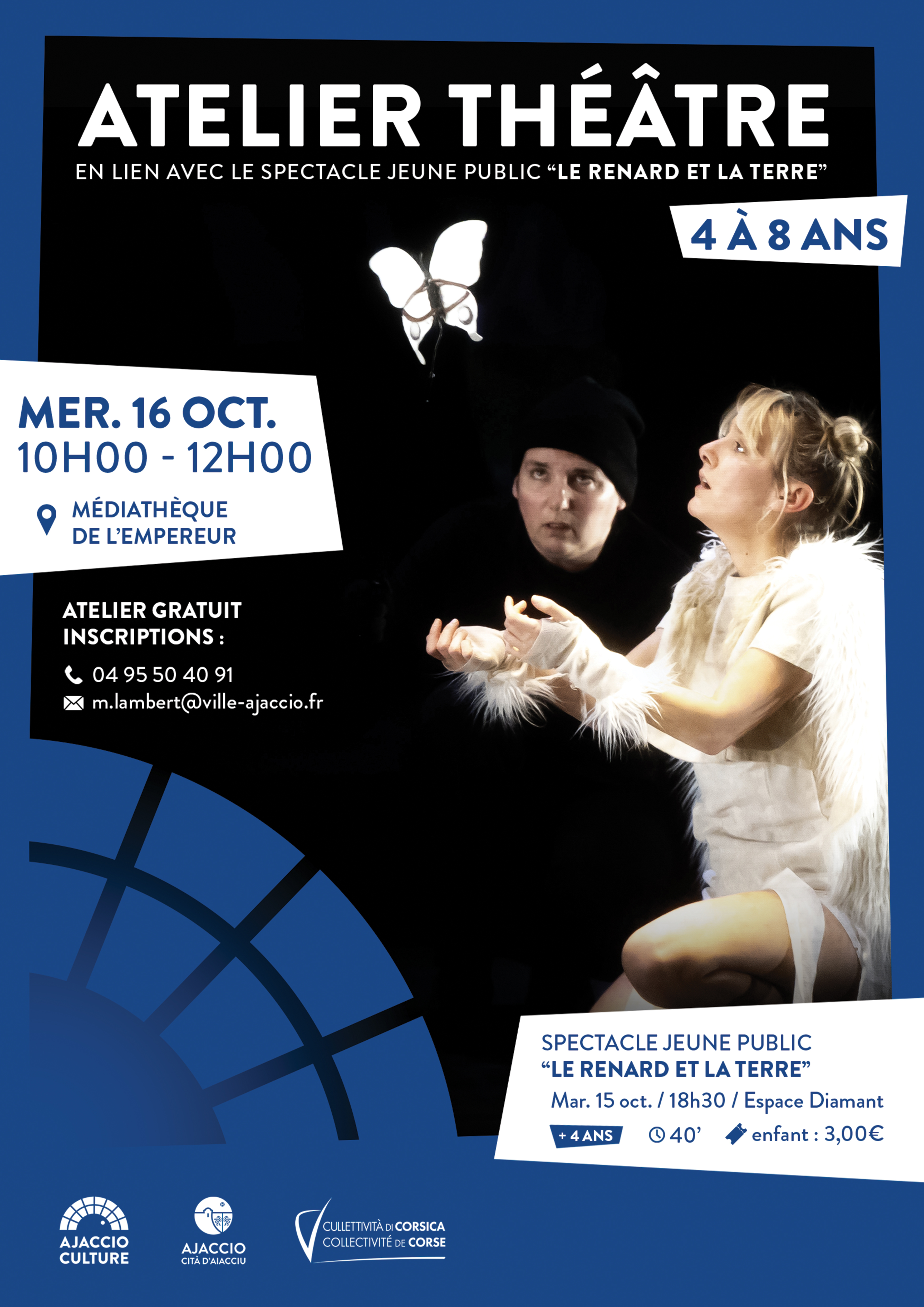 Atelier autour du spectacle "Le renard et la terre"