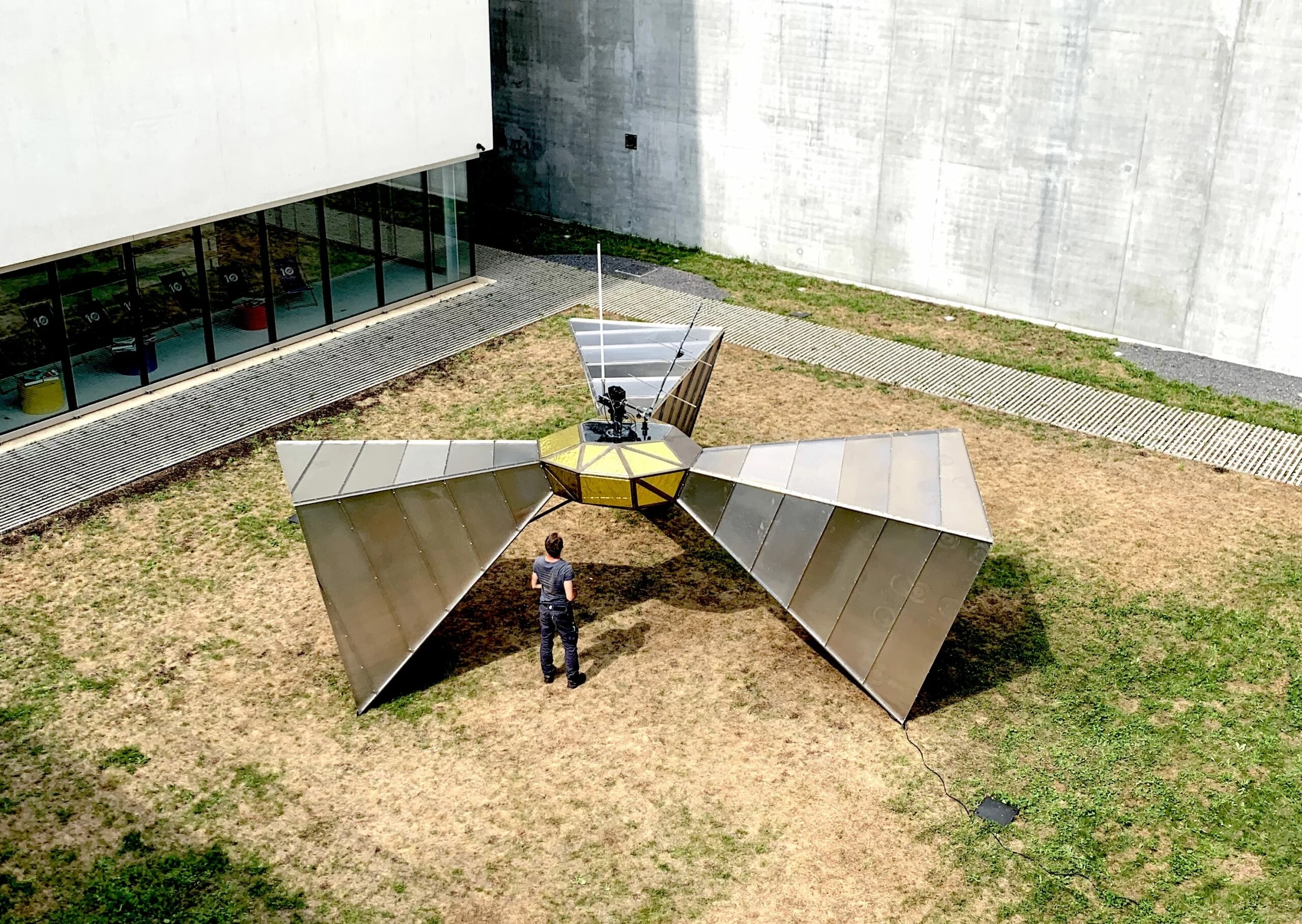 Hystérésia, une instalation à la Citadelle d'Ajaccio