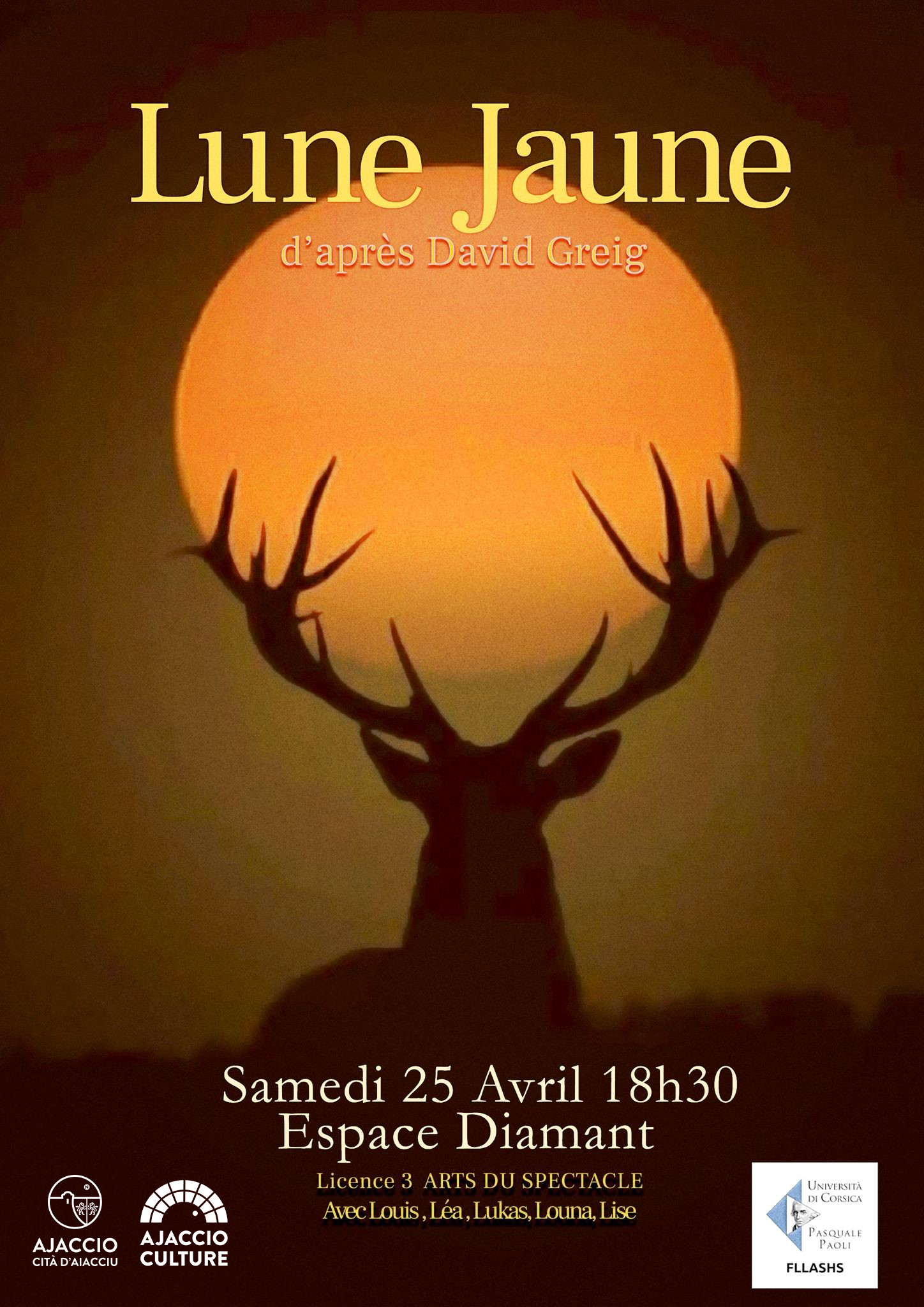 25/04 Lune Jaune, d'après David Craig