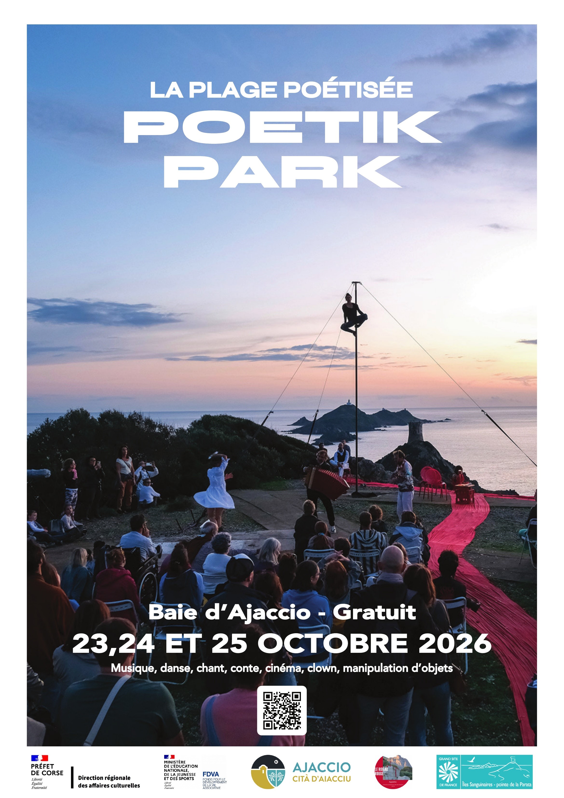 Poetik Park, la plage poétisée