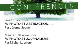 Conférences dans le cadre du Festival de la photo