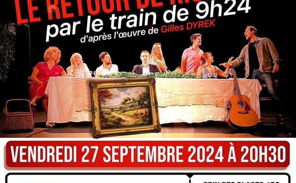 27/09 Festival Crià In Libertà - Le Retour De Richard 3 Par Le Train De 9h24