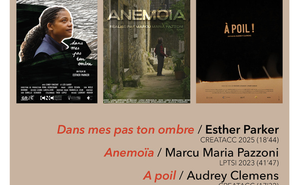 Projection de cours métrages