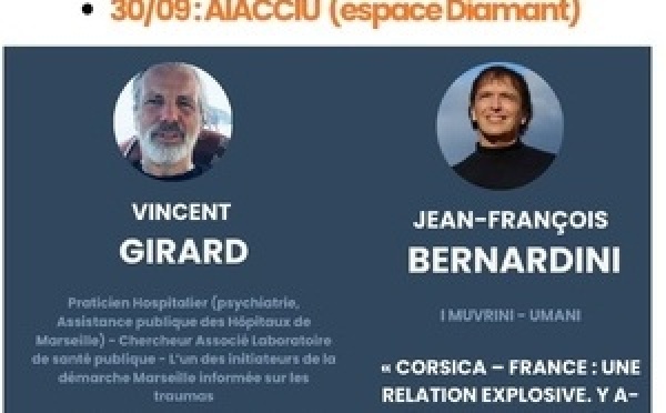 30/09 - Conférence avec l'assiociation Umani
